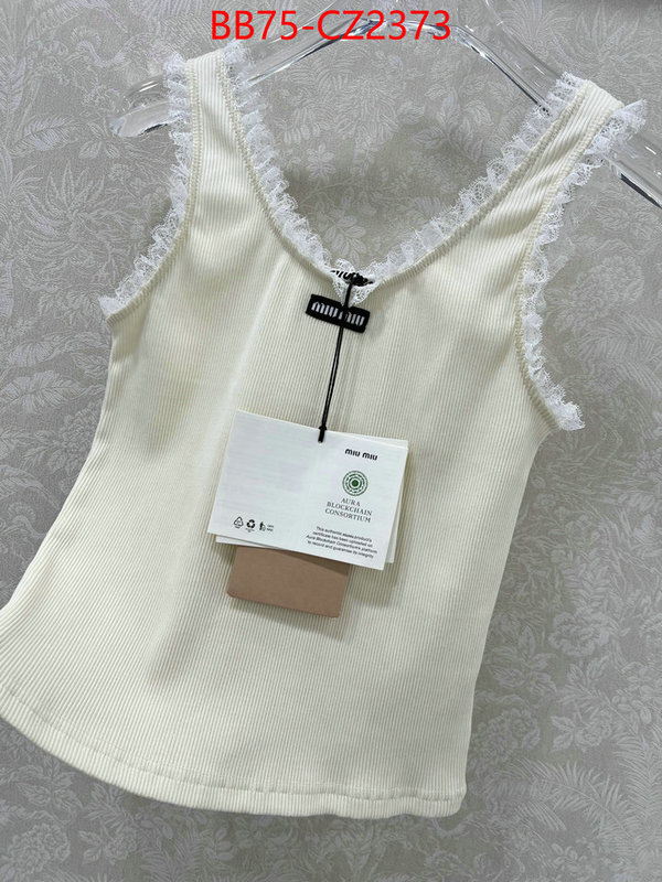 Clothing-MIU MIU top quality ID: CZ2373 $: 75USD