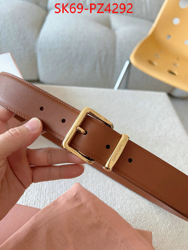 Belts-MIU MIU buy aaaaa cheap ID: PZ4292 $: 69USD