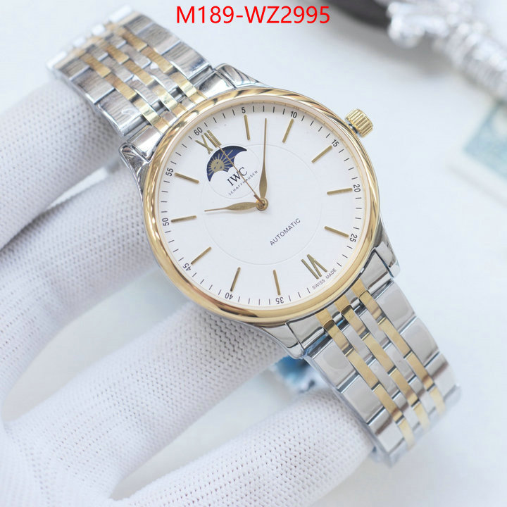 Watch(4A)-IWC knockoff ID: WZ2995 $: 189USD-shoes yupoo Watch(4A)-IWC knockoff ID: WZ2995 $: 189USD
