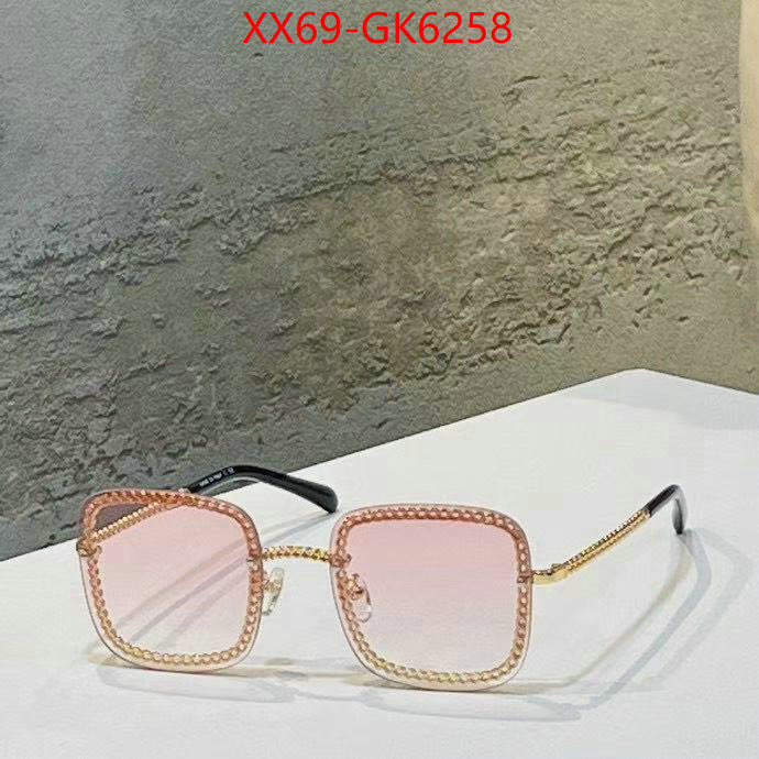 Glasses-Chanel how to buy replica shop ID: GK6258 $: 69USD