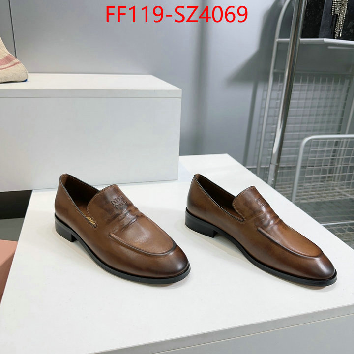 Women Shoes-Miu Miu 2024 replica wholesale cheap sales online ID: SZ4069 $: 119USD