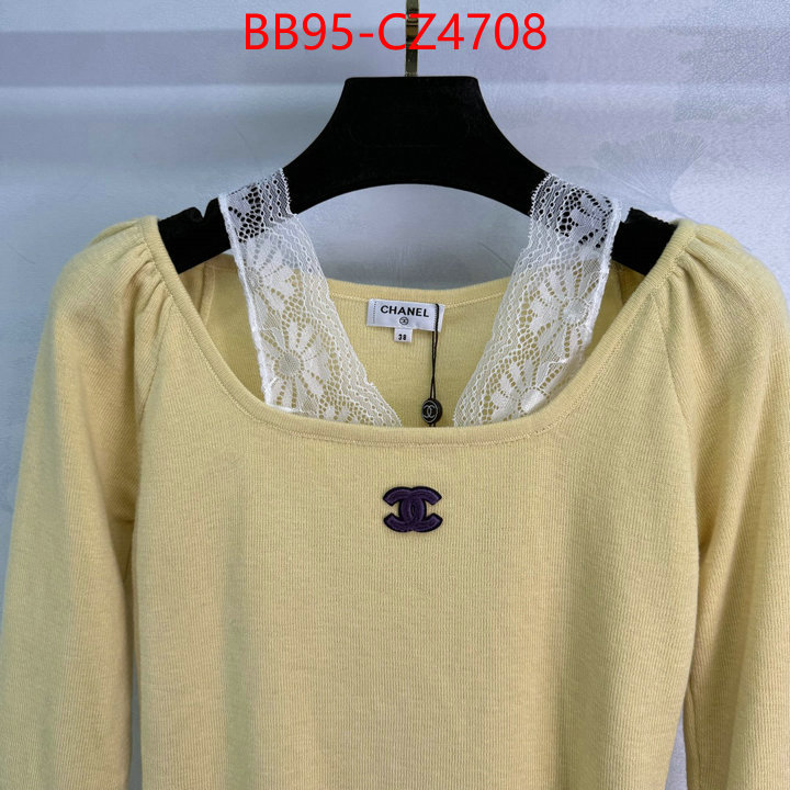 Clothing-Chanel where to buy replicas ID: CZ4708 $: 95USD
