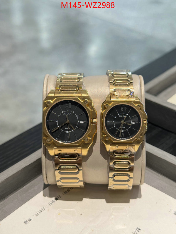 Watch(4A)-Gucci aaaaa+ quality replica ID: WZ2988 $: 145USD
