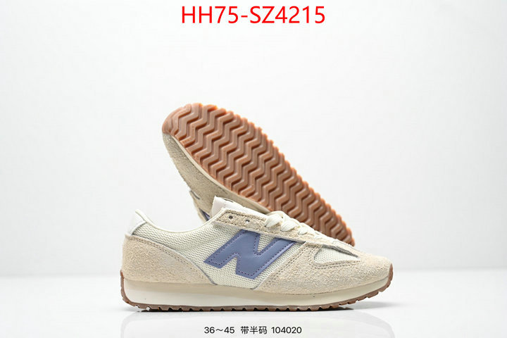 Men Shoes-New Balance where can you buy replica ID: SZ4215 $: 75USD