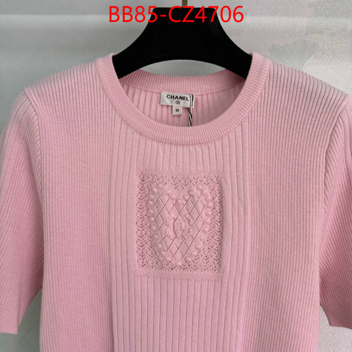 Clothing-Chanel fake ID: CZ4706 $: 85USD