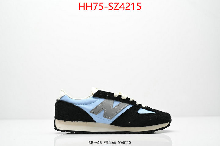 Men Shoes-New Balance where can you buy replica ID: SZ4215 $: 75USD