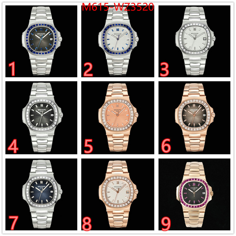 Watch(TOP)-Patek Philippe shop the best high authentic quality replica ID: WZ3520 $: 615USD