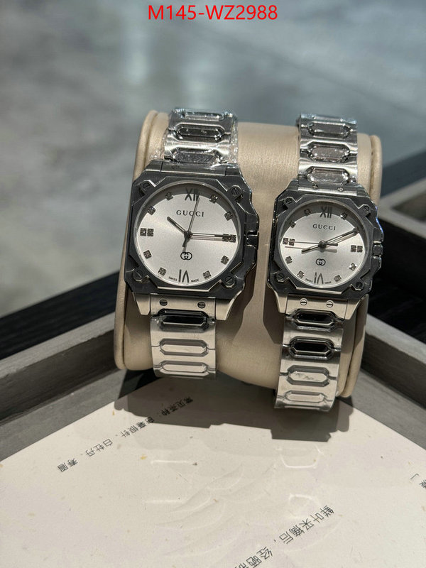 Watch(4A)-Gucci aaaaa+ quality replica ID: WZ2988 $: 145USD