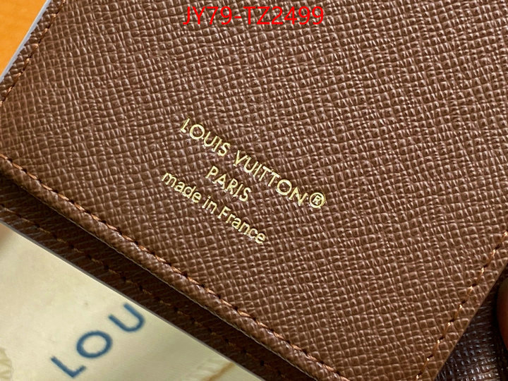 LV Bags(TOP)-Wallet what's best ID: TZ2499 $: 79USD,