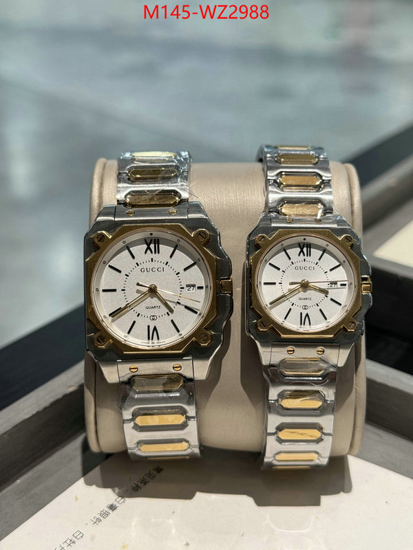 Watch(4A)-Gucci aaaaa+ quality replica ID: WZ2988 $: 145USD