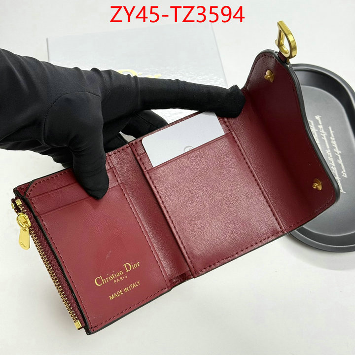 Dior Bags(4A)-Wallet- replica 1:1 ID: TZ3594 $: 45USD,