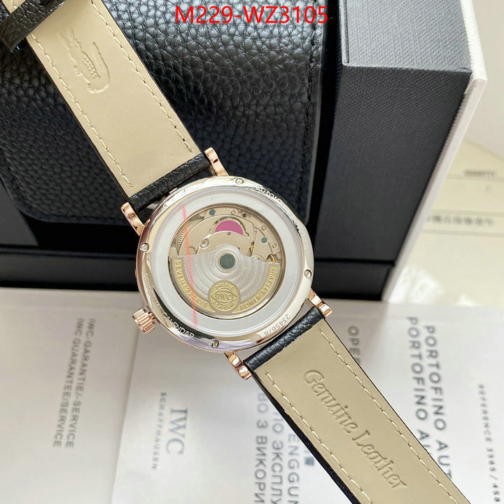 Watch(TOP)-IWC where to buy the best replica ID: WZ3105 $: 229USD