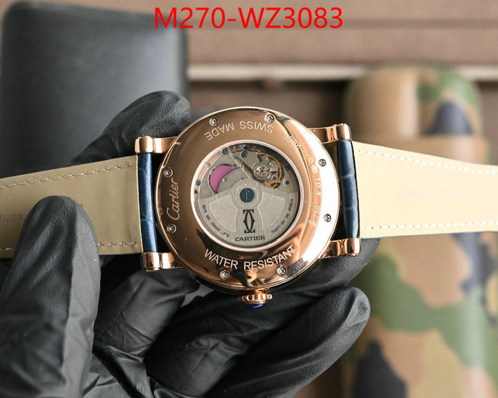 Watch(TOP)-Cartier wholesale imitation designer replicas ID: WZ3083 $: 270USD-shoes yupoo Watch(TOP)-Cartier wholesale imitation designer replicas ID: WZ3083 $: 270USD