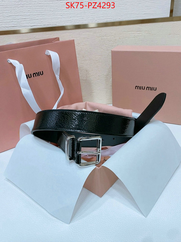 Belts-MIU MIU good ID: PZ4293 $: 75USD
