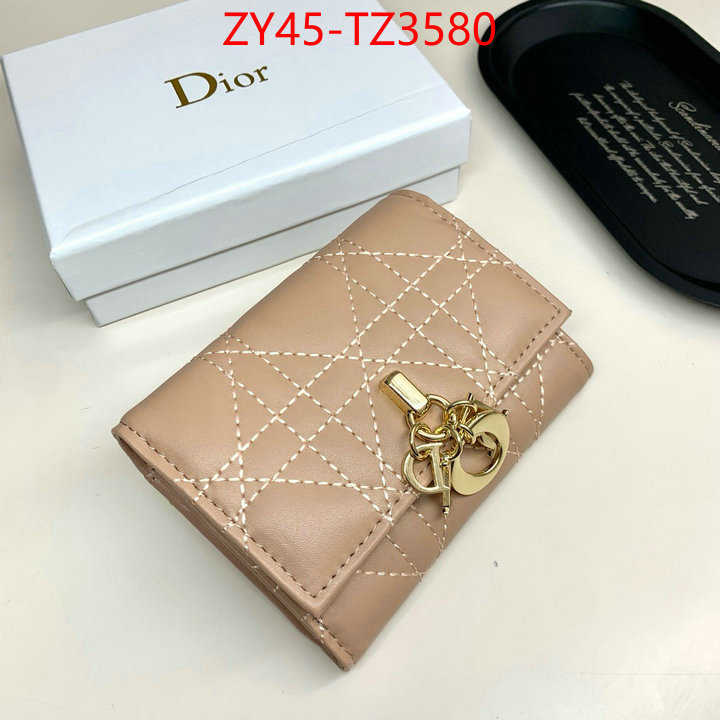 Dior Bags(4A)-Wallet- the quality replica ID: TZ3580 $: 45USD,