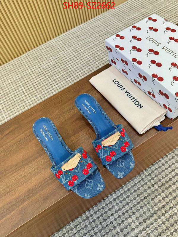 Women Shoes-LV the quality replica ID: SZ2662 $: 89USD