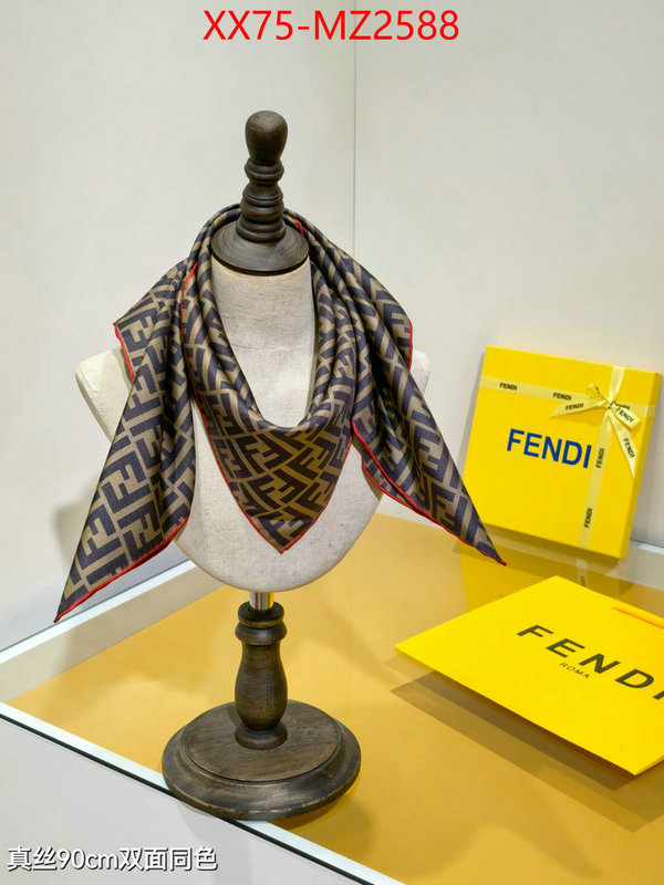 Scarf-Fendi for sale cheap now ID: MZ2588 $: 75USD