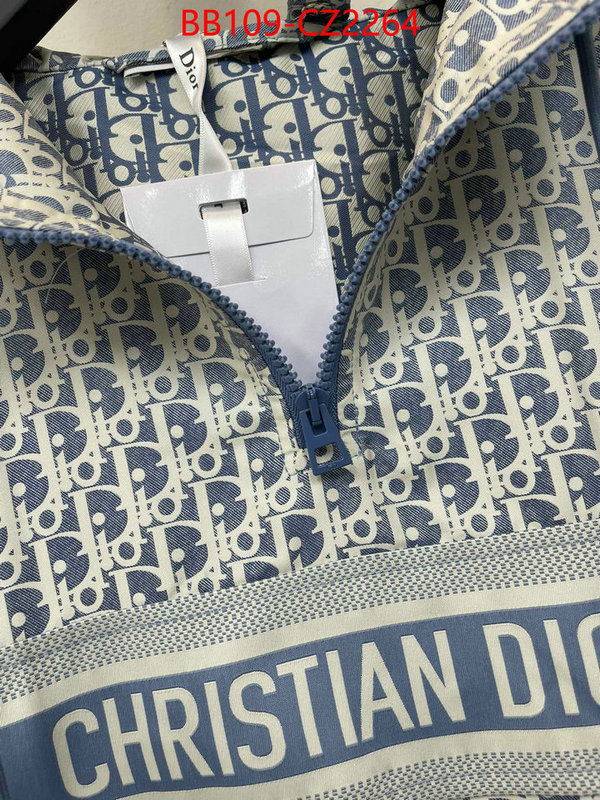 Clothing-Dior where can i buy ID: CZ2264 $: 109USD