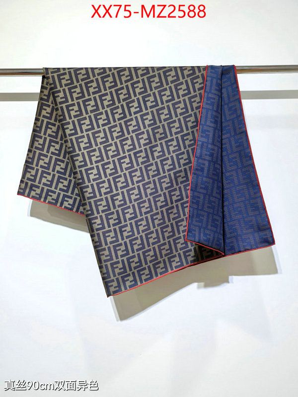 Scarf-Fendi for sale cheap now ID: MZ2588 $: 75USD