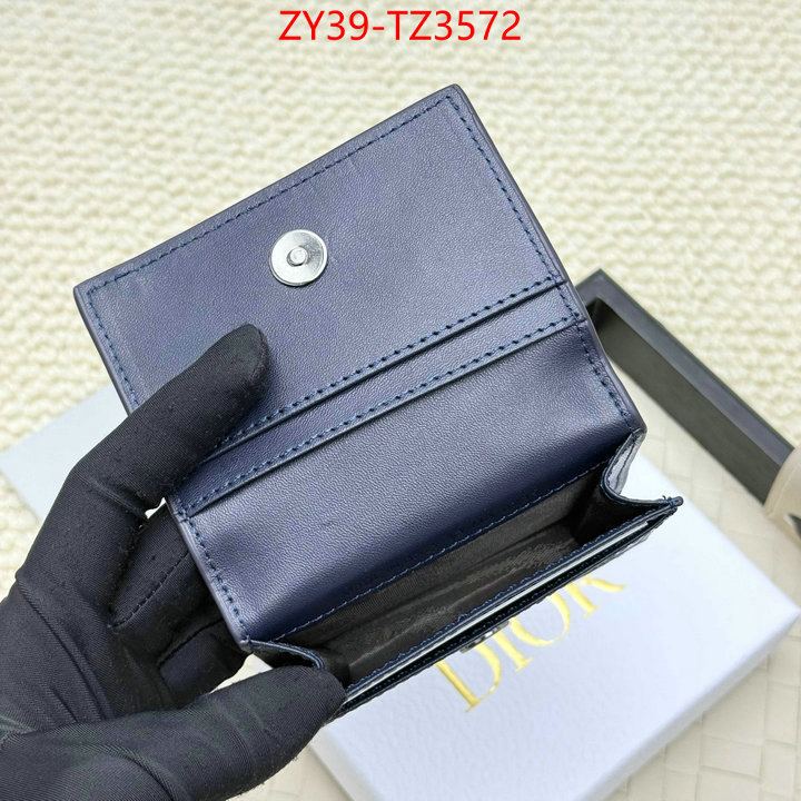 Dior Bags(4A)-Wallet- replica sale online ID: TZ3572 $: 39USD,