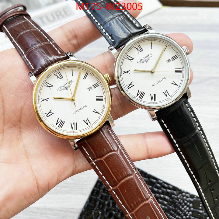 Watch(4A)-Longines cheap high quality replica ID: WZ3005 $: 175USD-shoes yupoo Watch(4A)-Longines cheap high quality replica ID: WZ3005 $: 175USD