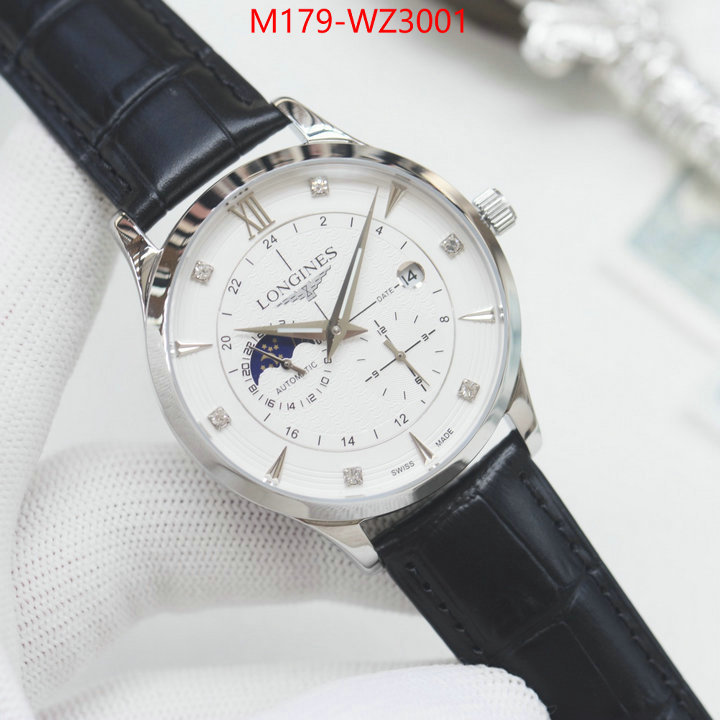 Watch(4A)-Longines wholesale designer shop ID: WZ3001 $: 179USD-shoes yupoo Watch(4A)-Longines wholesale designer shop ID: WZ3001 $: 179USD
