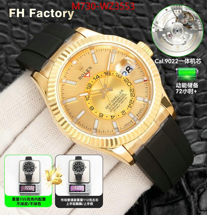 Watch(TOP)-Rolex 7 star quality designer replica ID: WZ3553 $: 730USD
