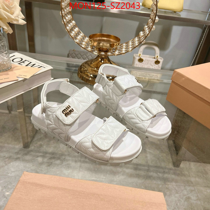 Women Shoes-Miu Miu where can you buy replica ID: SZ2043 $: 125USD