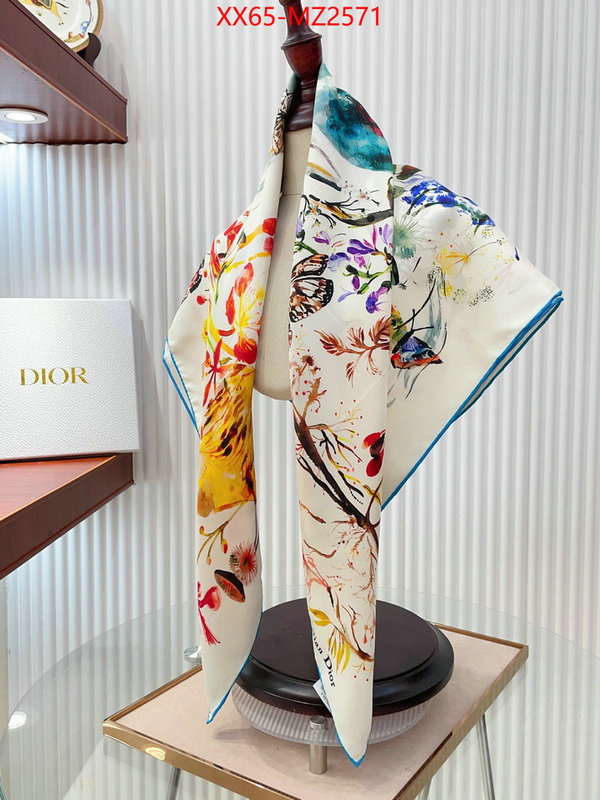 Scarf-Dior from china ID: MZ2571 $: 65USD
