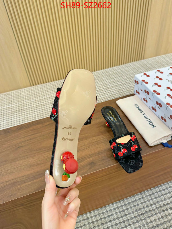 Women Shoes-LV the quality replica ID: SZ2662 $: 89USD