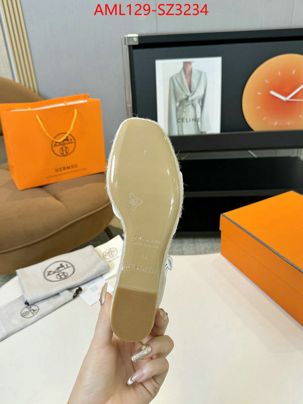 Women Shoes-Hermes website to buy replica ID: SZ3234 $: 129USD
