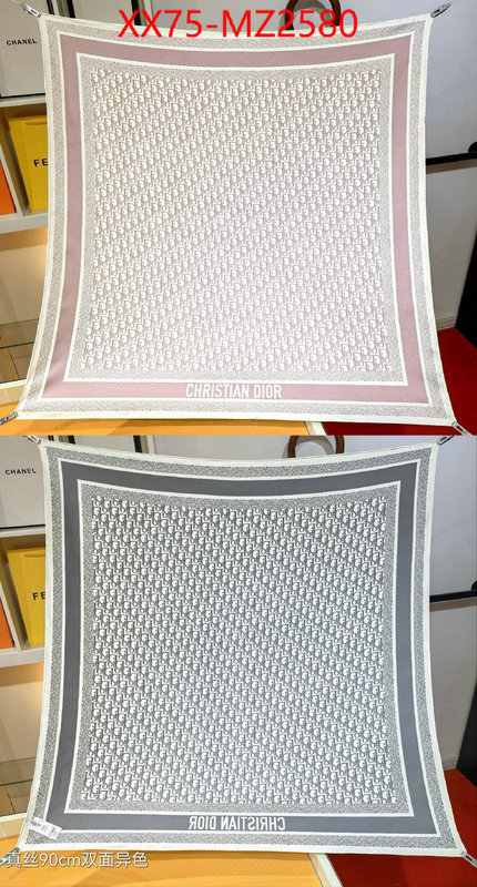 Scarf-Dior best site for replica ID: MZ2580 $: 75USD
