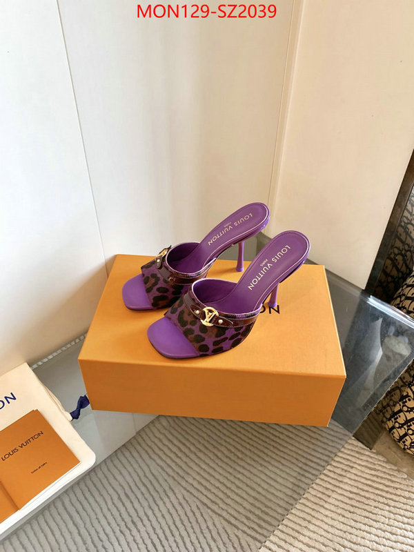 Women Shoes-LV luxury fake ID: SZ2039 $: 129USD