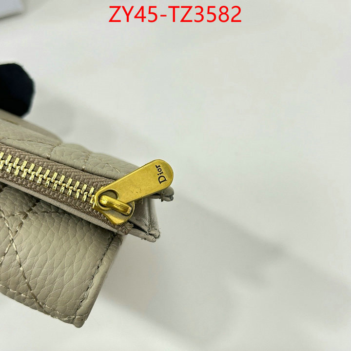 Dior Bags(4A)-Wallet- aaaaa class replica ID: TZ3582 $: 45USD,