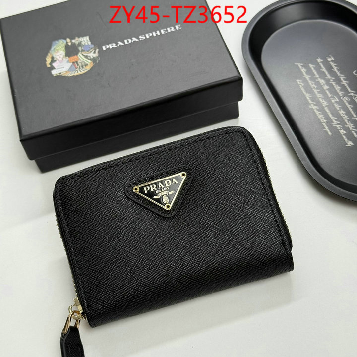 Prada Bags(4A)-Wallet wholesale replica ID: TZ3652 $: 45USD,