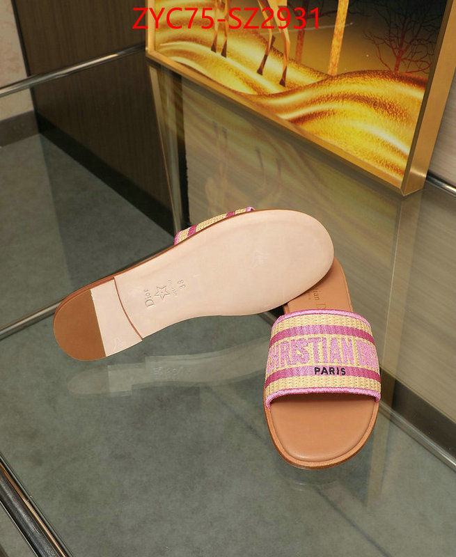 Women Shoes-Dior styles & where to buy ID: SZ2931 $: 75USD