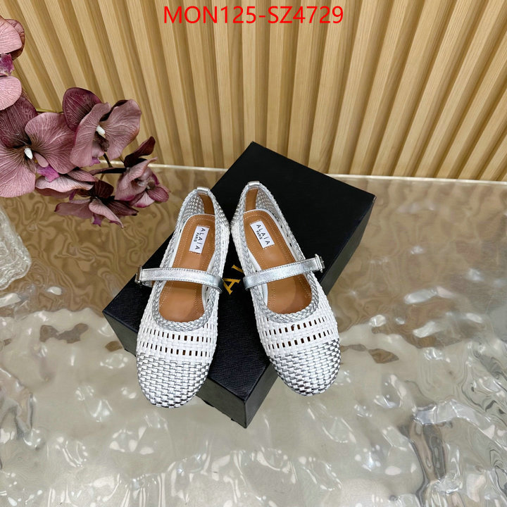 Women Shoes-ALAIA buy best quality replica ID: SZ4729 $: 125USD
