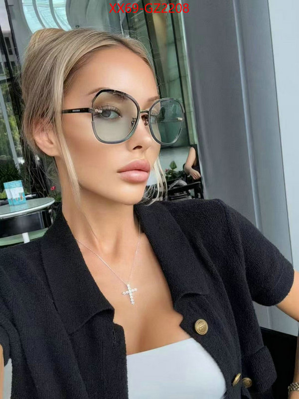 Glasses-Miu Miu only sell high-quality ID: GZ2208 $: 69USD