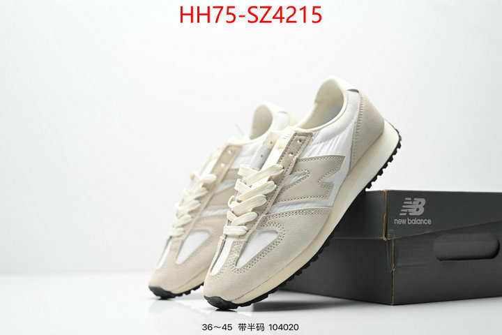 Men Shoes-New Balance where can you buy replica ID: SZ4215 $: 75USD