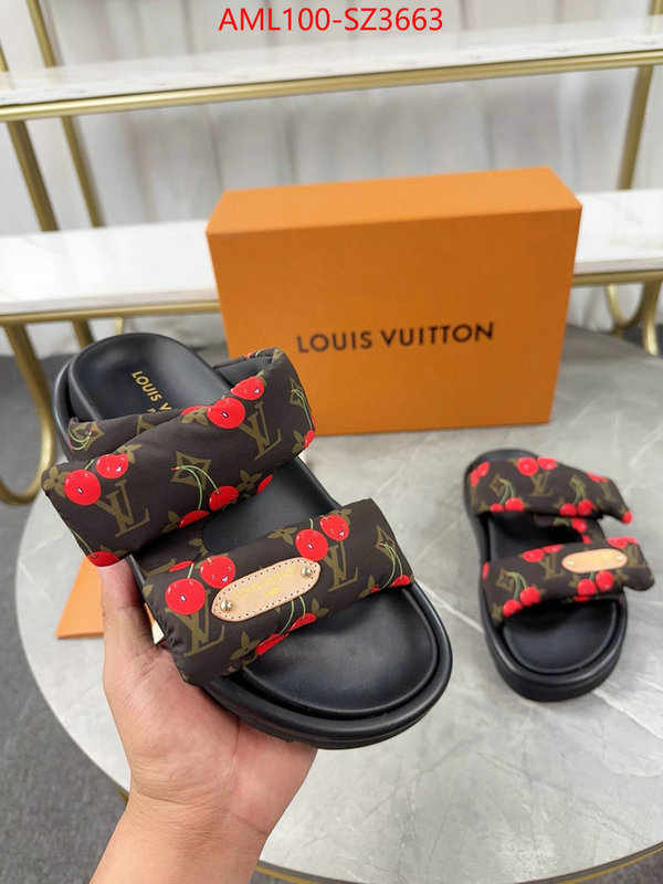 Women Shoes-LV how to buy replcia ID: SZ3663 $: 100USD