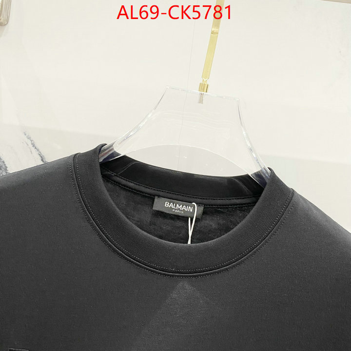Clothing-Balmain high quality happy copy ID: CK5781 $: 69USD
