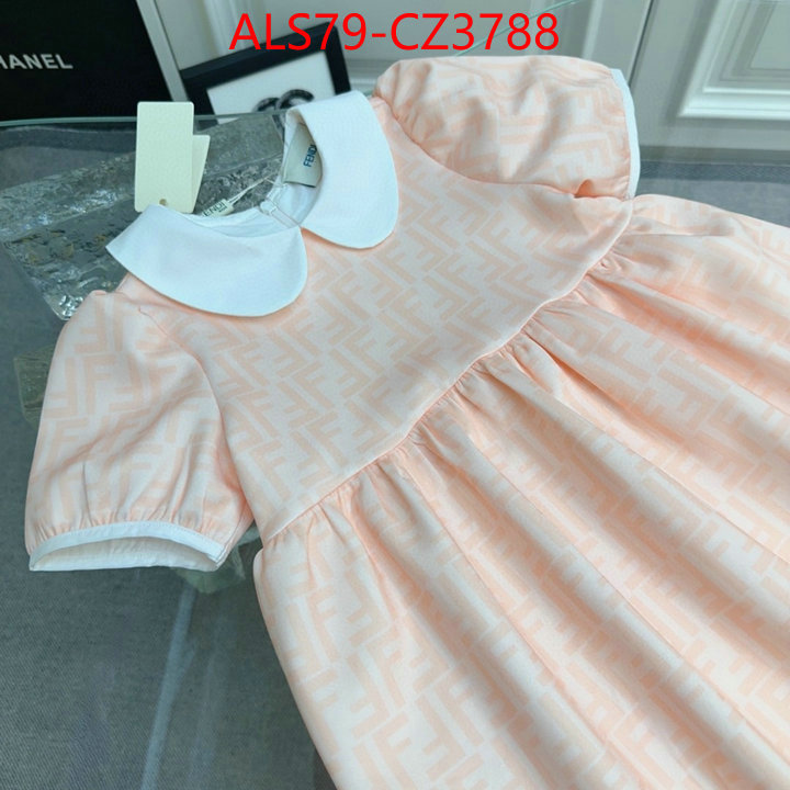Kids clothing-Fendi shop the best high quality ID: CZ3788 $: 79USD