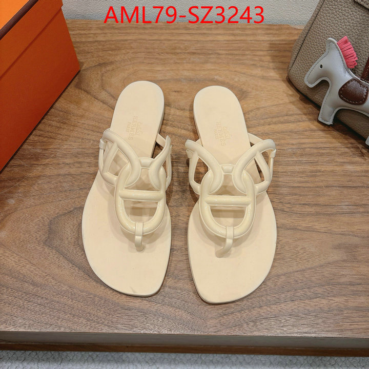 Women Shoes-Hermes designer 1:1 replica ID: SZ3243 $: 79USD