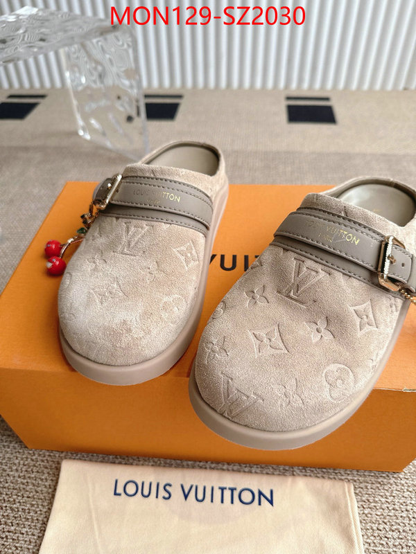 Women Shoes-LV designer wholesale replica ID: SZ2030 $: 129USD