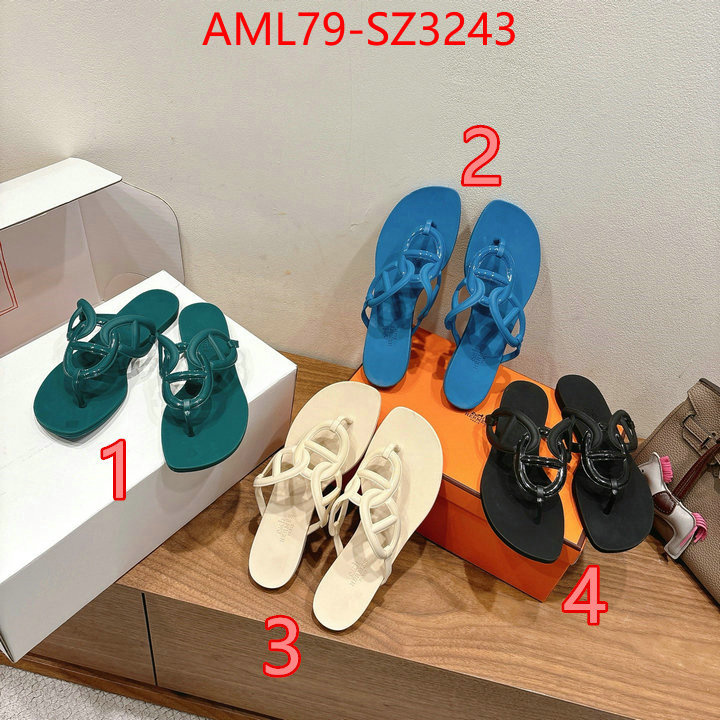 Women Shoes-Hermes designer 1:1 replica ID: SZ3243 $: 79USD