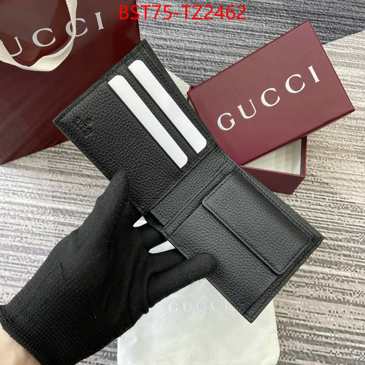 Gucci Bags(TOP)-Wallet- can you buy knockoff ID: TZ2462 $: 75USD,