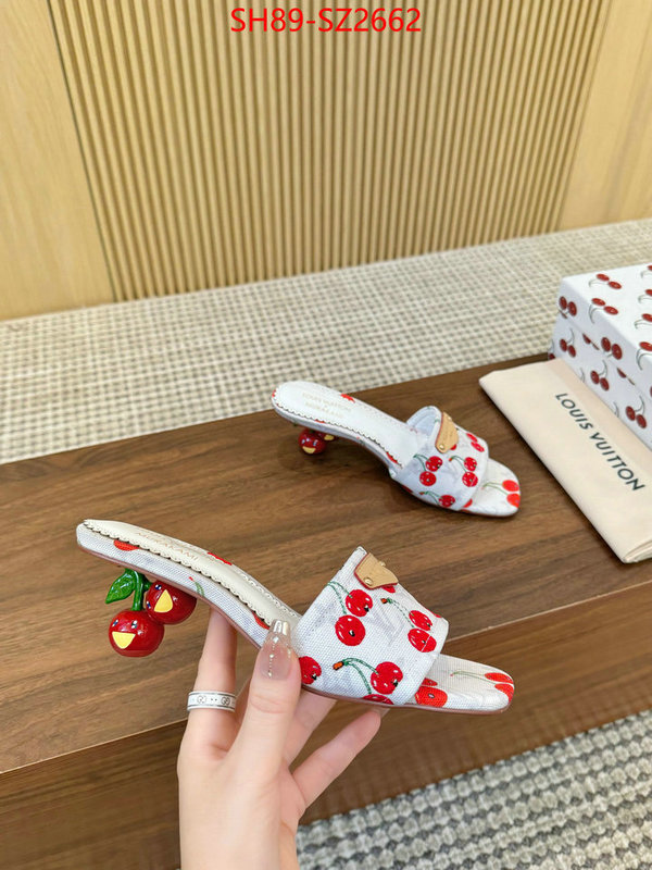 Women Shoes-LV the quality replica ID: SZ2662 $: 89USD