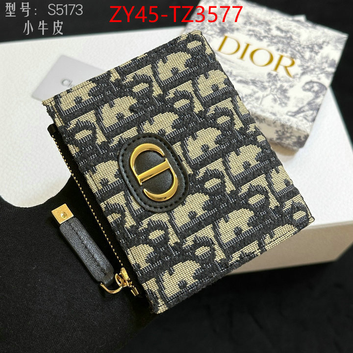 Dior Bags(4A)-Wallet- the highest quality fake ID: TZ3577 $: 45USD,