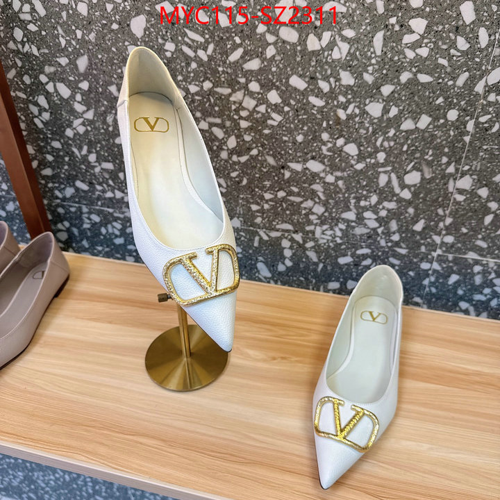 Women Shoes-Valentino aaaaa quality replica ID: SZ2311 $: 115USD