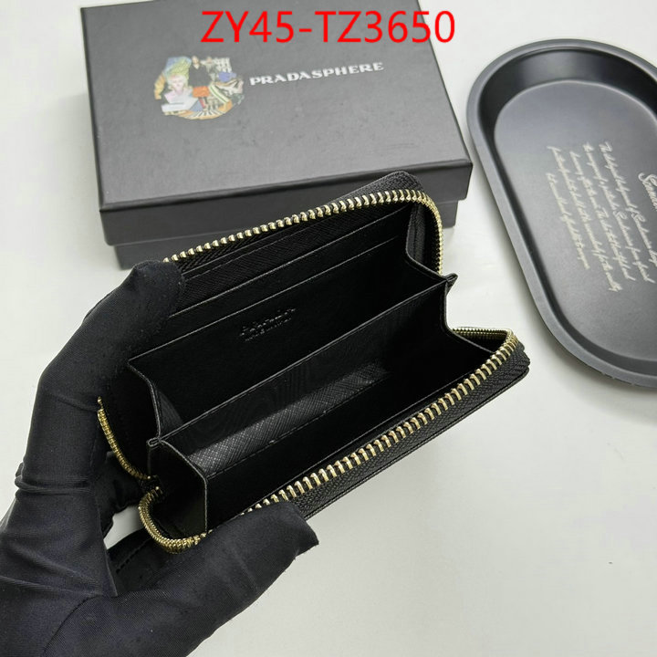 Prada Bags(4A)-Wallet top quality replica ID: TZ3650 $: 45USD,